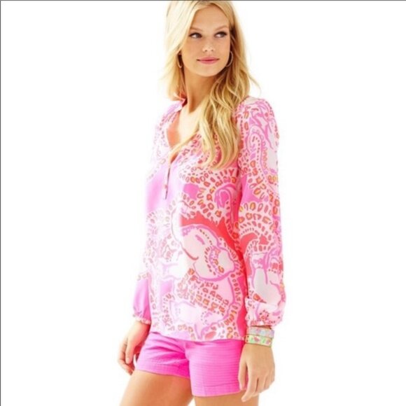 Lilly Pulitzer Elsa Trunk in Love (Retail $150) - Picture 1 of 7